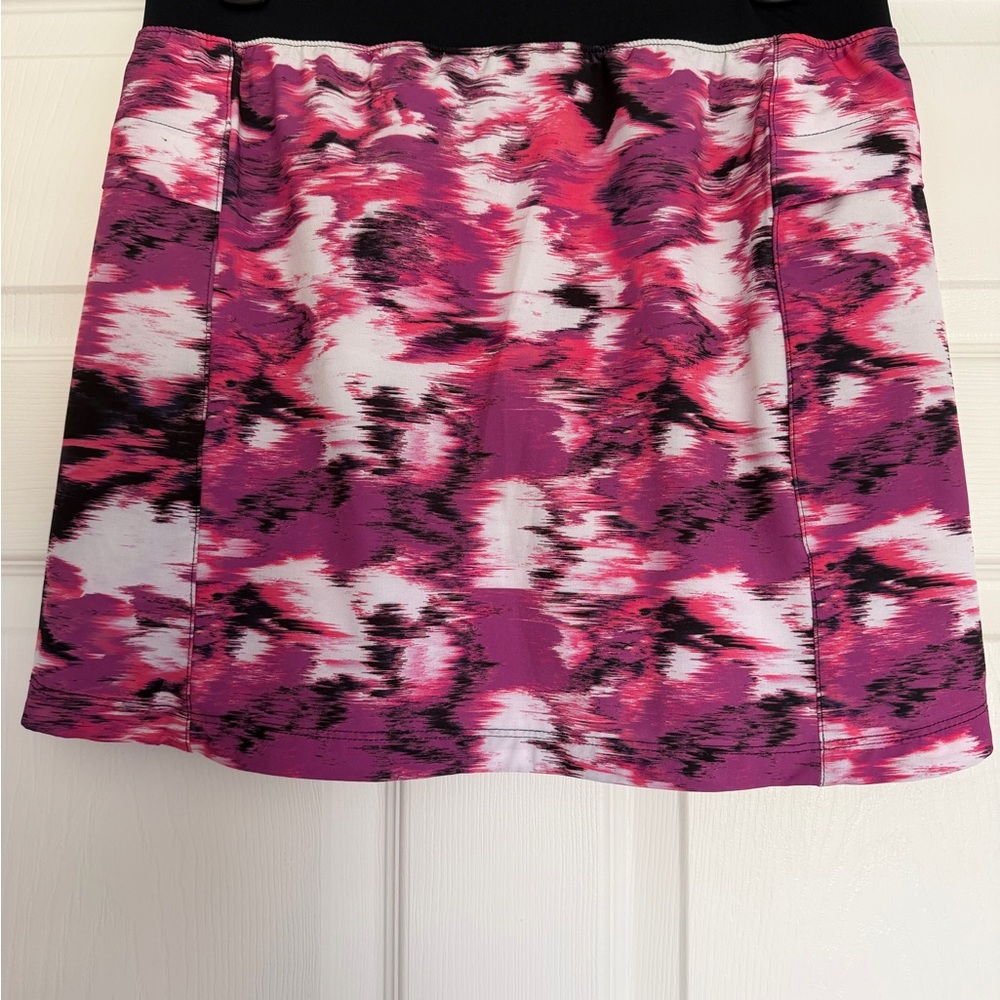 Reel Legends women's athletic performance skort Vibrant‎ Pink Black S Athleisure